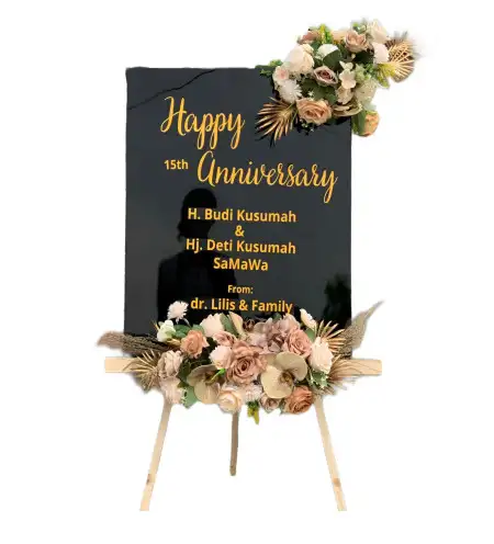 Papan Bunga Akrilik Rajawali