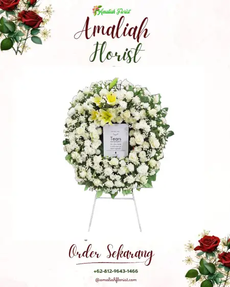 Krans Bunga Duka Rajawali